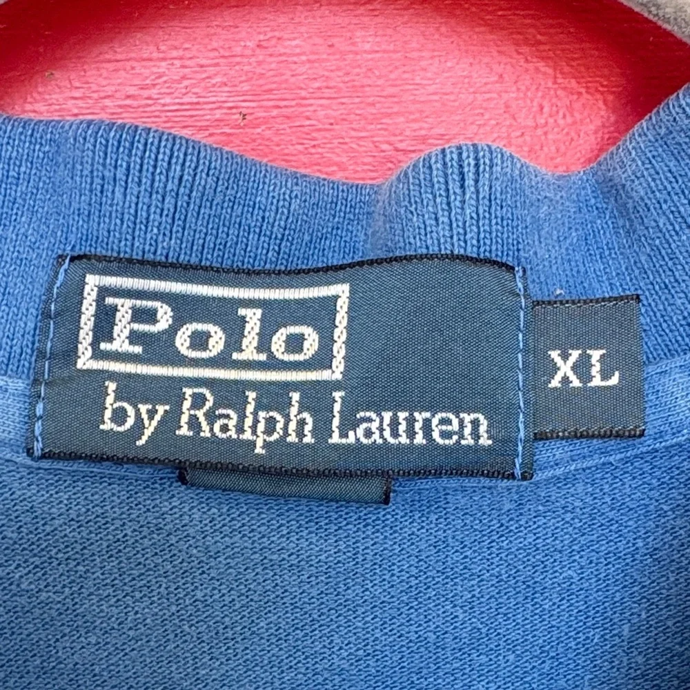 Men's Blue Polo Shirt‎